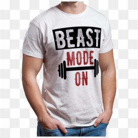Picture Of Beast Mode On T-shirt - David Ayres Shirt, HD Png Download - beast mode png