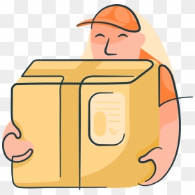 Image Description - Delivery Man Vector, HD Png Download - delivery man png