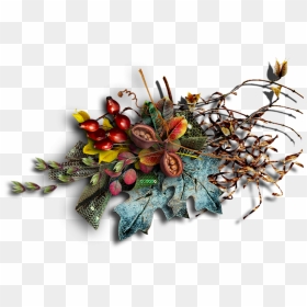 Floral Design, HD Png Download - holly branch png