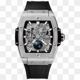 Spirit Of Big Bang Moonphase Titanium 42 Mm, Front - Hublot Spirit Of Big Bang Moonphase, HD Png Download - phases of the moon png