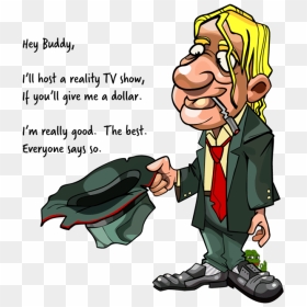 Cartoon , Png Download - Beggar Caricature, Transparent Png - trump cartoon png