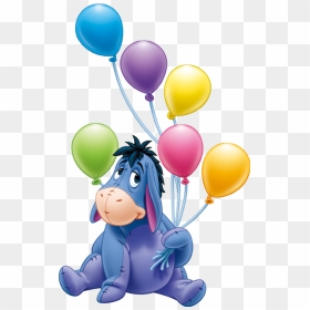 Visual Art Eeyore Things - Happy Birthday Eeyore, HD Png Download - pooh bear png