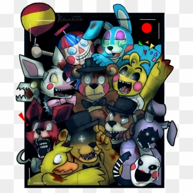 Fanart Five Nights At Freddy"s , Png Download - Five Nights At Freddy's 2 Fanart, Transparent Png - five nights at freddys png