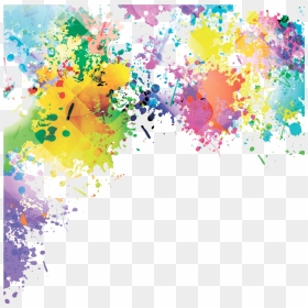 #freetoedit #rainbow #watercolor #paint #splotch - Rainbow Watercolor Splash Background, HD Png Download - watercolor splotch png