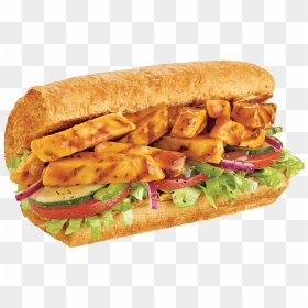 Subway Sandwich Chicken Teriyaki, HD Png Download - subway sub png