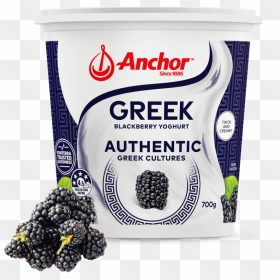 Anchor Greek Yoghurt, HD Png Download - blackberry fruit png