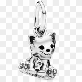 Pandora - Title - Tag - Pandora Cat Charm, HD Png Download - kitty cat png
