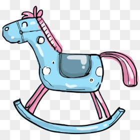 Rocking Horse - Rocking Horse Clipart, HD Png Download - baby horse png