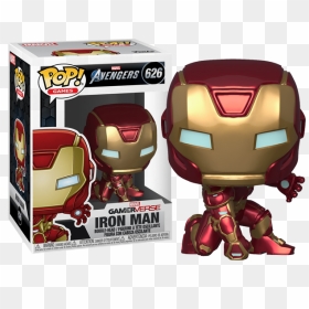 Figure Funko Pop Iron Man - Funko Pop Iron Man, HD Png Download - iron man avengers png