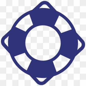 Lifebuoy Outline Icon Modern Minimal Flat Design Style - Png Tire Swimming, Transparent Png - sos png