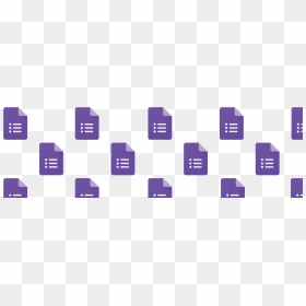 Google Forms Logo Pattern , Png Download - Lavender, Transparent Png - google forms png