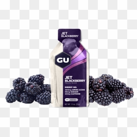 Gu Energy Gel-jet Blackberry, HD Png Download - blackberry fruit png