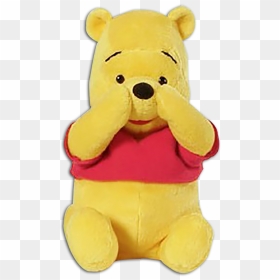 Disney"s Bashful Winnie The Pooh Stuffed Bear - Teddy Bear, HD Png Download - pooh bear png