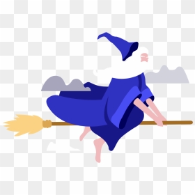 Cartoon, HD Png Download - lil broomstick png