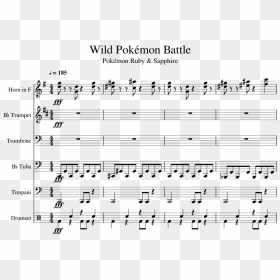 There Anybody Out There Piano Free Pdf, HD Png Download - pokemon battle png