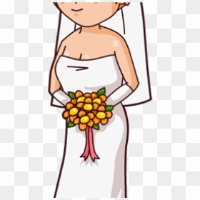 Bride Clipart Cartoon Bride Clipart Clip Art For Students, HD Png Download - bride clipart png