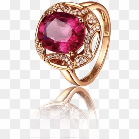 Jewelry Ruby Ring Png, Transparent Png - ruby gem png