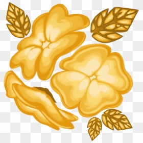 Transparent Golden Flower Png - Undertale Background The Flowers, Png Download - flower drawing png tumblr