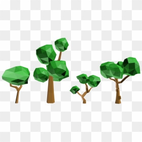 3d Tree Low Poly , Png Download - Low Poly Trees Png, Transparent Png - 3d tree png