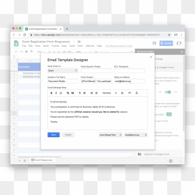 Screenshot, HD Png Download - google forms png