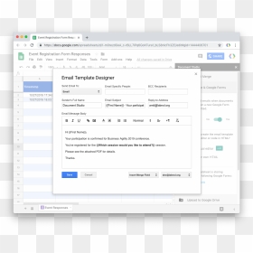 Screenshot, HD Png Download - google forms png