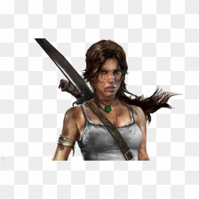 Lara Croft Game Character, HD Png Download - raider png