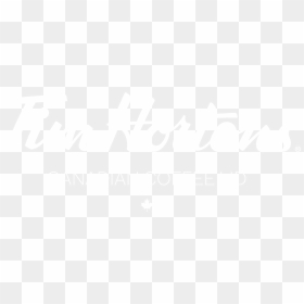 Tim Hortons - Calligraphy, HD Png Download - tim hortons logo png