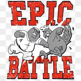 Family Guy Epic Battle Youth T Shirt , Png Download - Family Guy Epic Battle, Transparent Png - family guy logo png