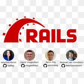 Team Rails - Ruby On Rails Logo Png Transparent, Png Download - ruby gem png