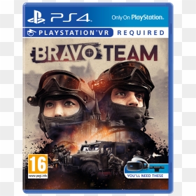 For Playstation Vr - Play Station 4 Bravo Team Vr, HD Png Download - swat team png