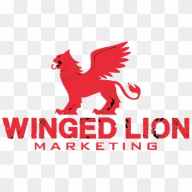 Winged Lion Marketing"s Logo - Thai Lion Air Logo, HD Png Download - food lion logo png