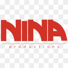 Nina Productions Logo Final Text Only Red - Graphic Design, HD Png Download - niña png