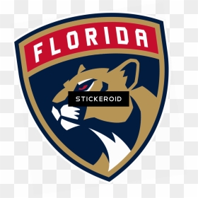 Florida Panthers Official Logo - Fla Panthers Logo Png, Transparent Png - outline of florida png