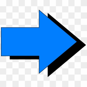 Transparent Blue Arrow Clipart - Right Arrow Blue Png, Png Download - right arrow icon png