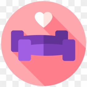 Exercise Icon Pink, HD Png Download - gym icon png
