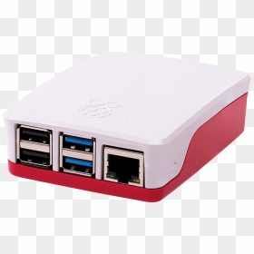 Case For Raspberry Pi 4, Raspberry/white Raspberry - Raspberry Pi Case, HD Png Download - case png
