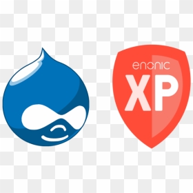 Drupal Enonic Xp - Drupal Logo, HD Png Download - xp png