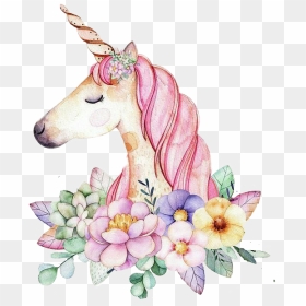 Unicorn - Unicorn Watercolor Clipart, HD Png Download - unicorn .png
