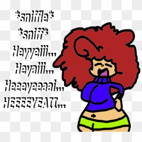 Girls With Afro Sneeze, HD Png Download - sneeze png