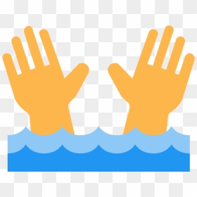 Dangerous Current Icon - Drowning Png, Transparent Png - danger icon png