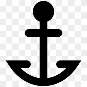 Anchor Symbol - Cross, HD Png Download - anchor icon png