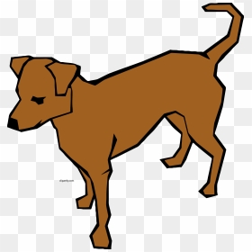 Dog Colored, HD Png Download - down png