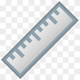 Straight Ruler Icon - Ruler Emoji Png, Transparent Png - ruler icon png