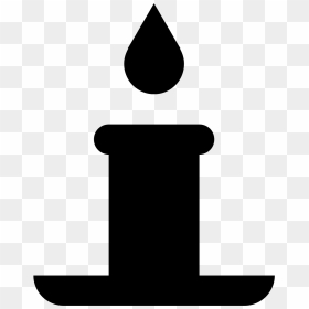 Outline Candles Png, Transparent Png - candle icon png