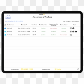 Collate Data In Ms Excel™ Files And Transmit This Instantaneously, HD Png Download - anchor icon png
