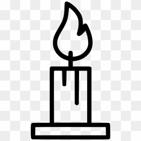 Candle, HD Png Download - candle icon png