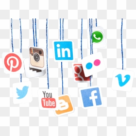 Social Media Internet Addiction, HD Png Download - digital marketing icons png