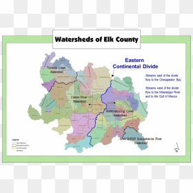 Click To Enlarge Image Ecwatershedorig - Atlas, HD Png Download - pennsylvania outline png