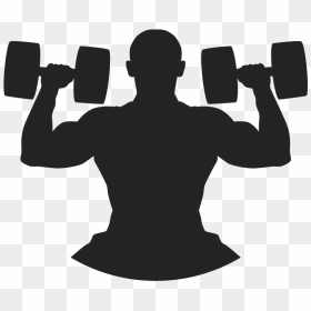 Gym Clipart Muscular Strength, Gym Muscular Strength - Dumbbells Clipart, HD Png Download - workout icon png