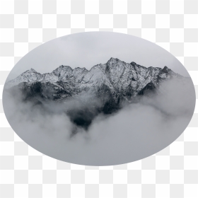 #sticker #mountains #background #landscape #stickeremix - Горы В Облаках, HD Png Download - mountain background png